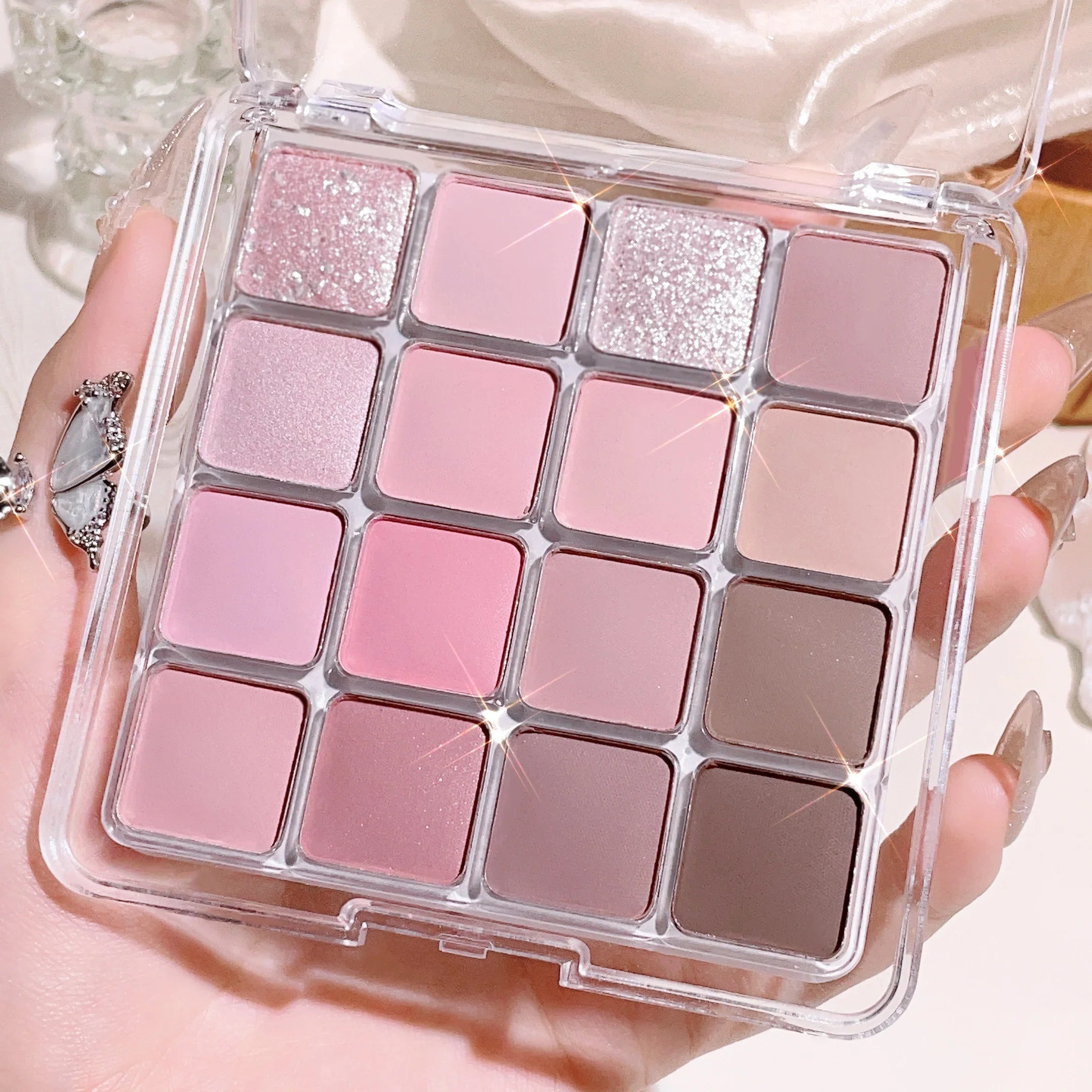 16 Color Sunset Magic Eye Shadow Tray