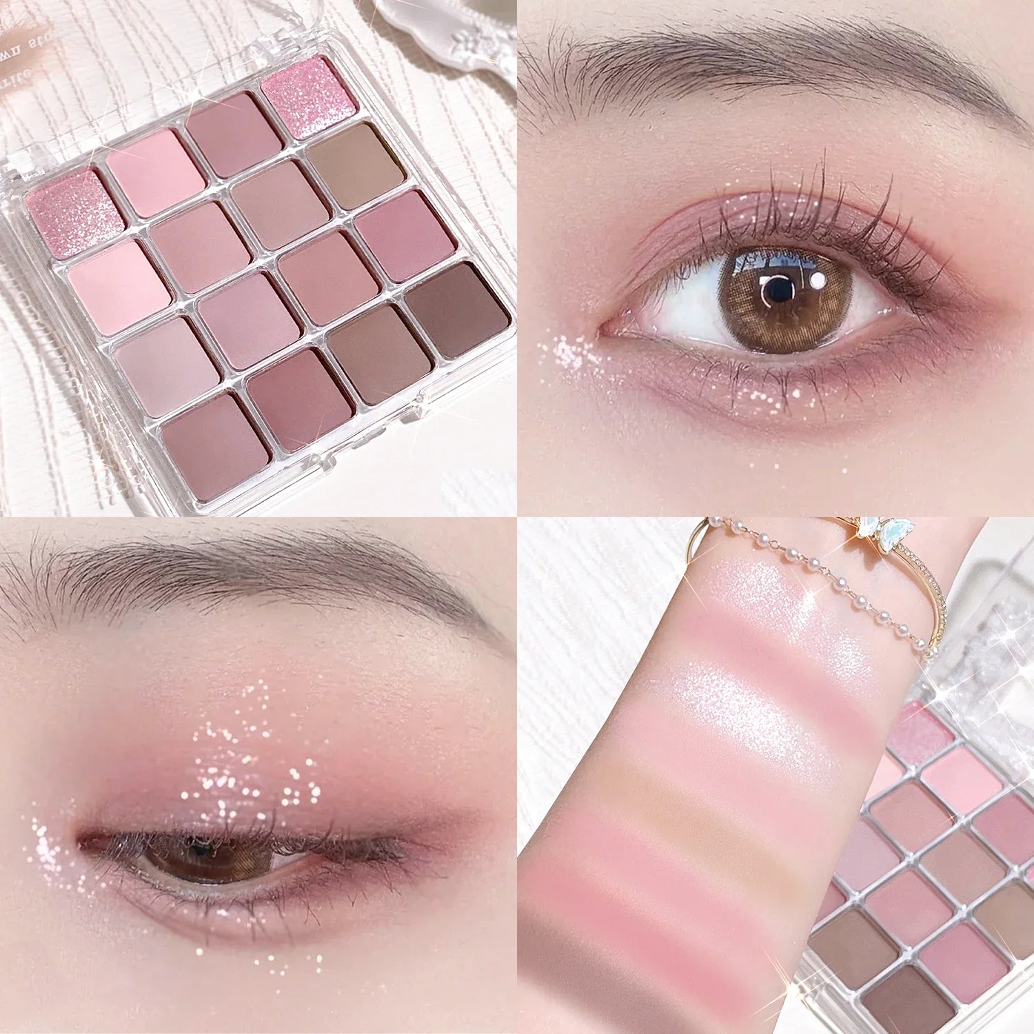 16 Color Sunset Magic Eye Shadow Tray