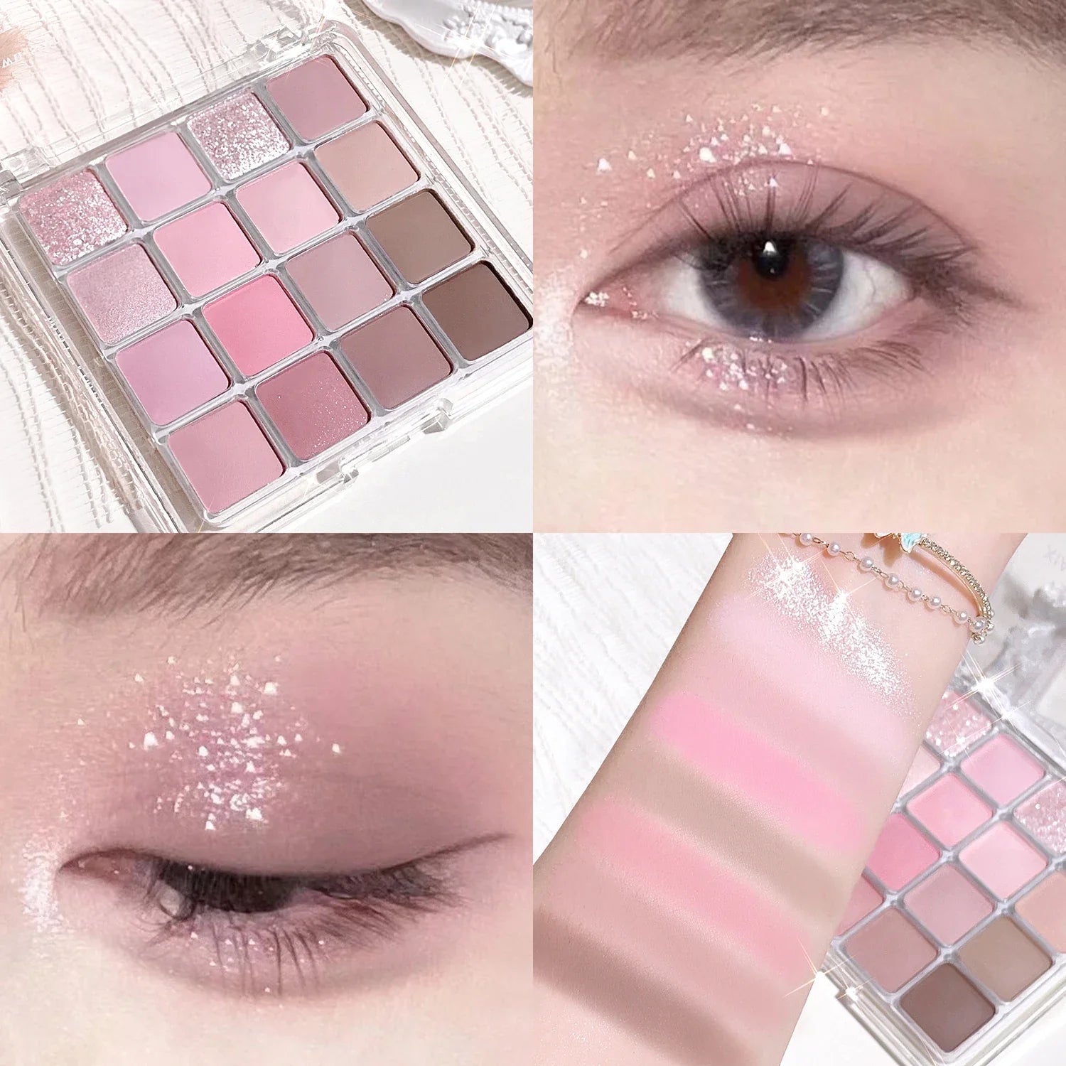 16 Color Sunset Magic Eye Shadow Tray