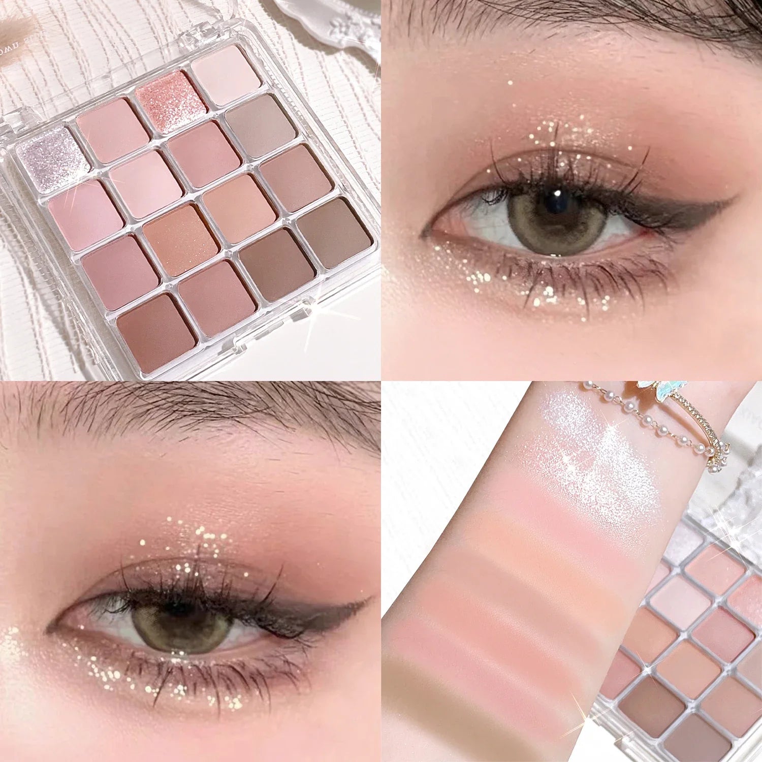 16 Color Sunset Magic Eye Shadow Tray