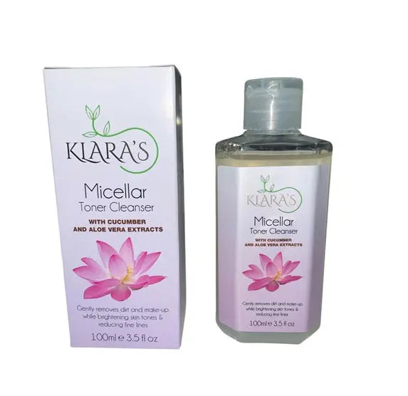 Micellar Water Cleanser & Toner with Niacinamide & Vitamin C
