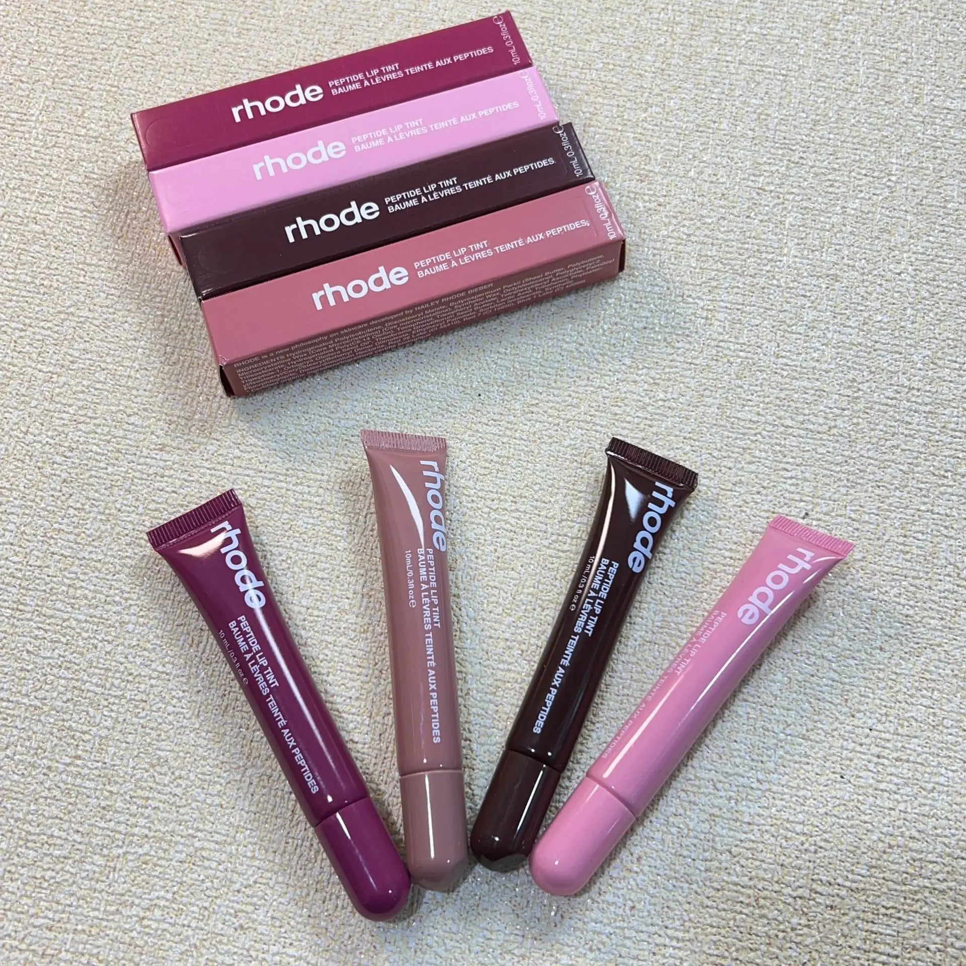 Rhodeskin Spring Lip Gloss Lip Balm Smoothing Lipstick Lines Lasting Nourishing Women Daily Care Makeup Moisturizer Blush Girl