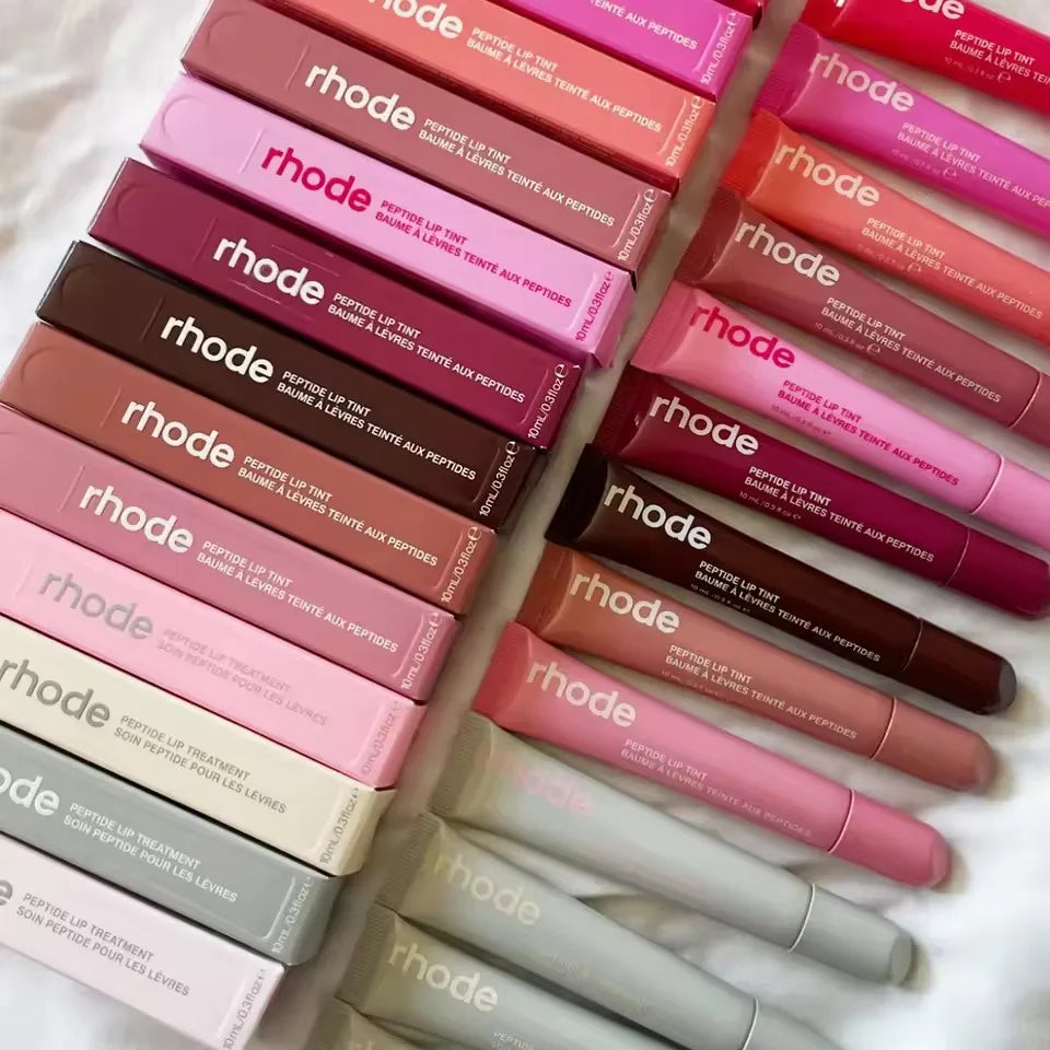 Rhodeskin Spring Lip Gloss Lip Balm Smoothing Lipstick Lines Lasting Nourishing Women Daily Care Makeup Moisturizer Blush Girl