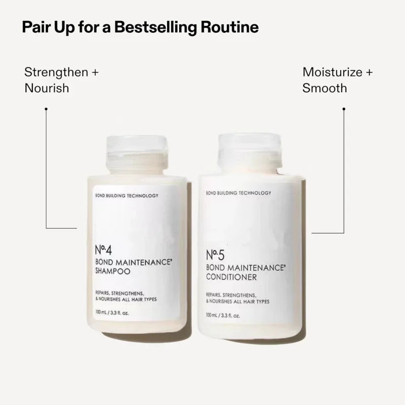 Hair Care Series No.3,4, 5, 6 Hair Mask,Shampoo,Bond Smoother,Conditioner To Clean,Hydrate & Control Frizz Repair Split Ends