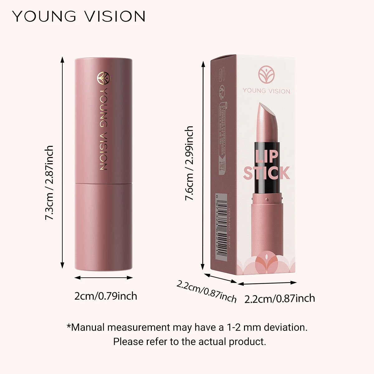 12-Color Matte Velvet Lipstick Long-Lasting Waterproof Non-Stick Cup Does Not Fall Color Lipstick Lipstick