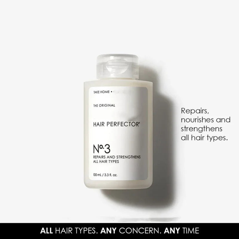 Hair Care Series No.3,4, 5, 6 Hair Mask,Shampoo,Bond Smoother,Conditioner To Clean,Hydrate & Control Frizz Repair Split Ends