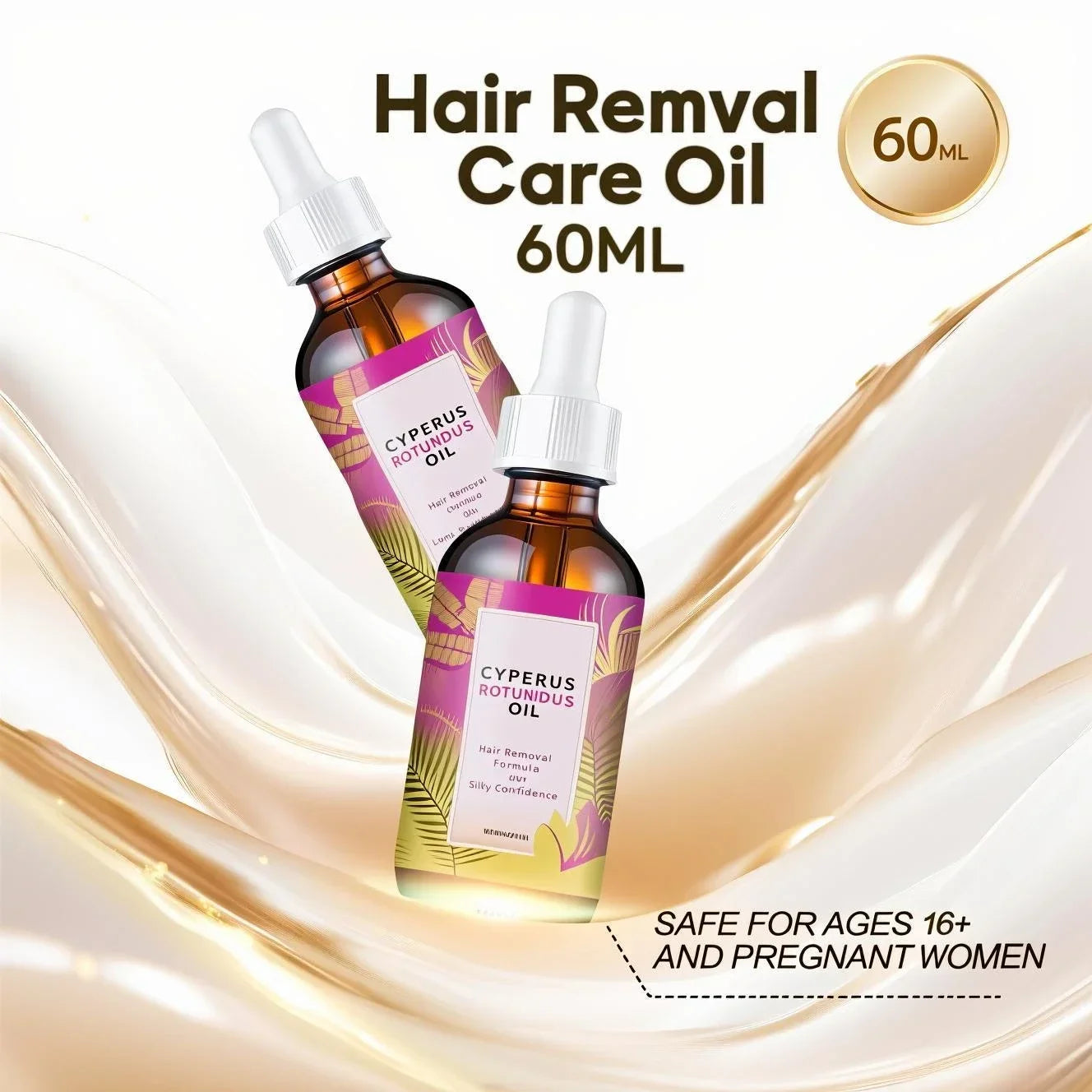Post-Hair Removal Care Oil – Jojoba and Almond Blend Soothes Sensitivity, Locks in Hydration and Supports Daily Skin Comfort