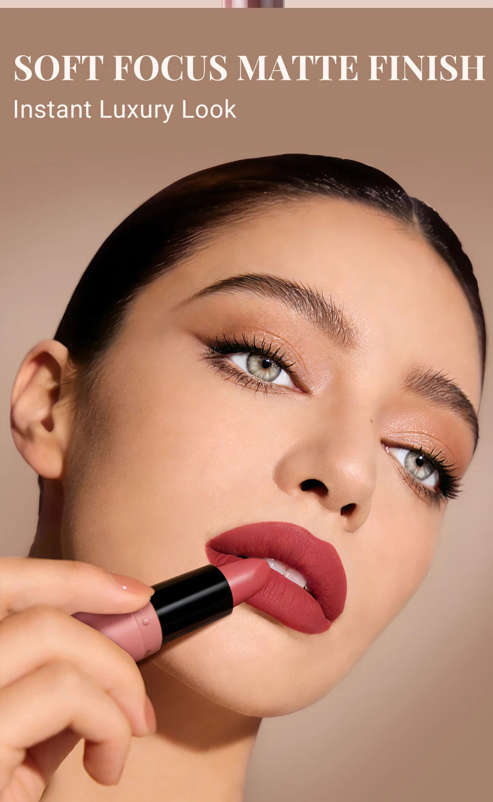 12-Color Matte Velvet Lipstick Long-Lasting Waterproof Non-Stick Cup Does Not Fall Color Lipstick Lipstick
