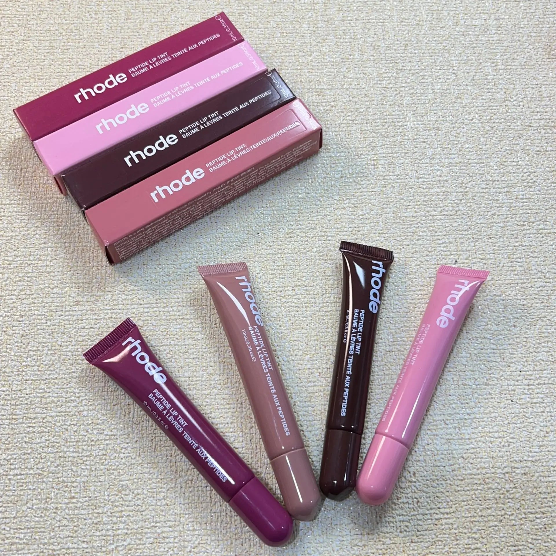 Rhodeskin Spring Lip Gloss Lip Balm Smoothing Lipstick Lines Lasting Nourishing Women Daily Care Makeup Moisturizer Blush Girl