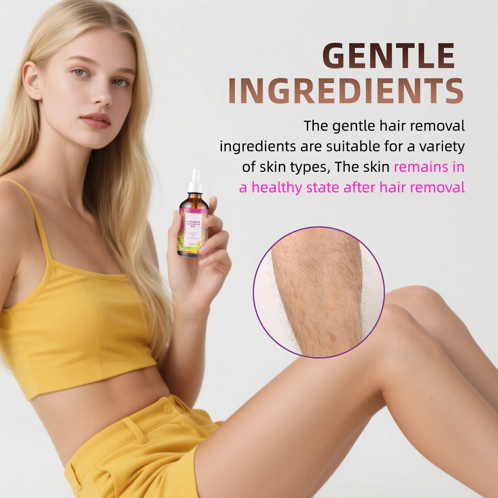 Post-Hair Removal Care Oil – Jojoba and Almond Blend Soothes Sensitivity, Locks in Hydration and Supports Daily Skin Comfort