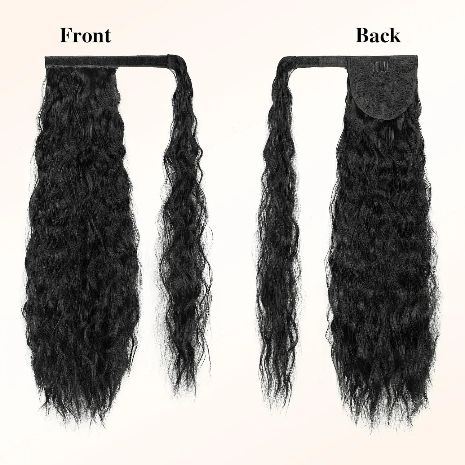Synthetic Corn Wave Ponytail Extension