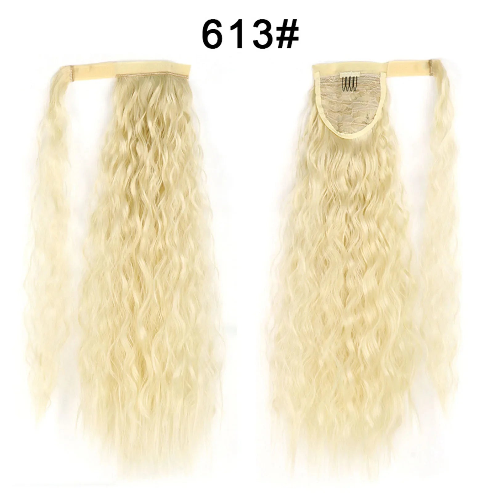 Synthetic Corn Wave Ponytail Extension