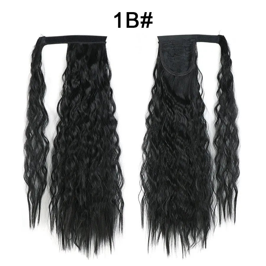 Synthetic Corn Wave Ponytail Extension