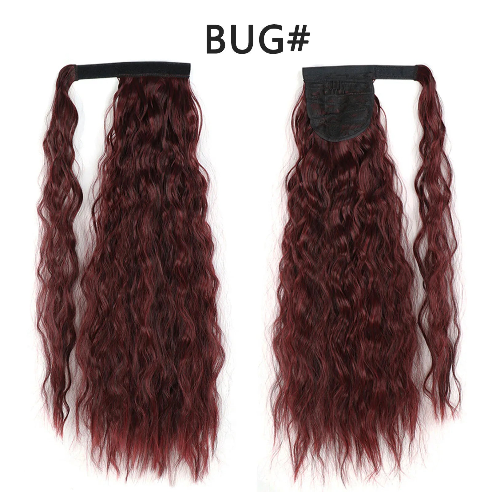 Synthetic Corn Wave Ponytail Extension